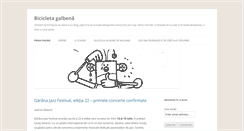 Desktop Screenshot of bicicletagalbena.ro